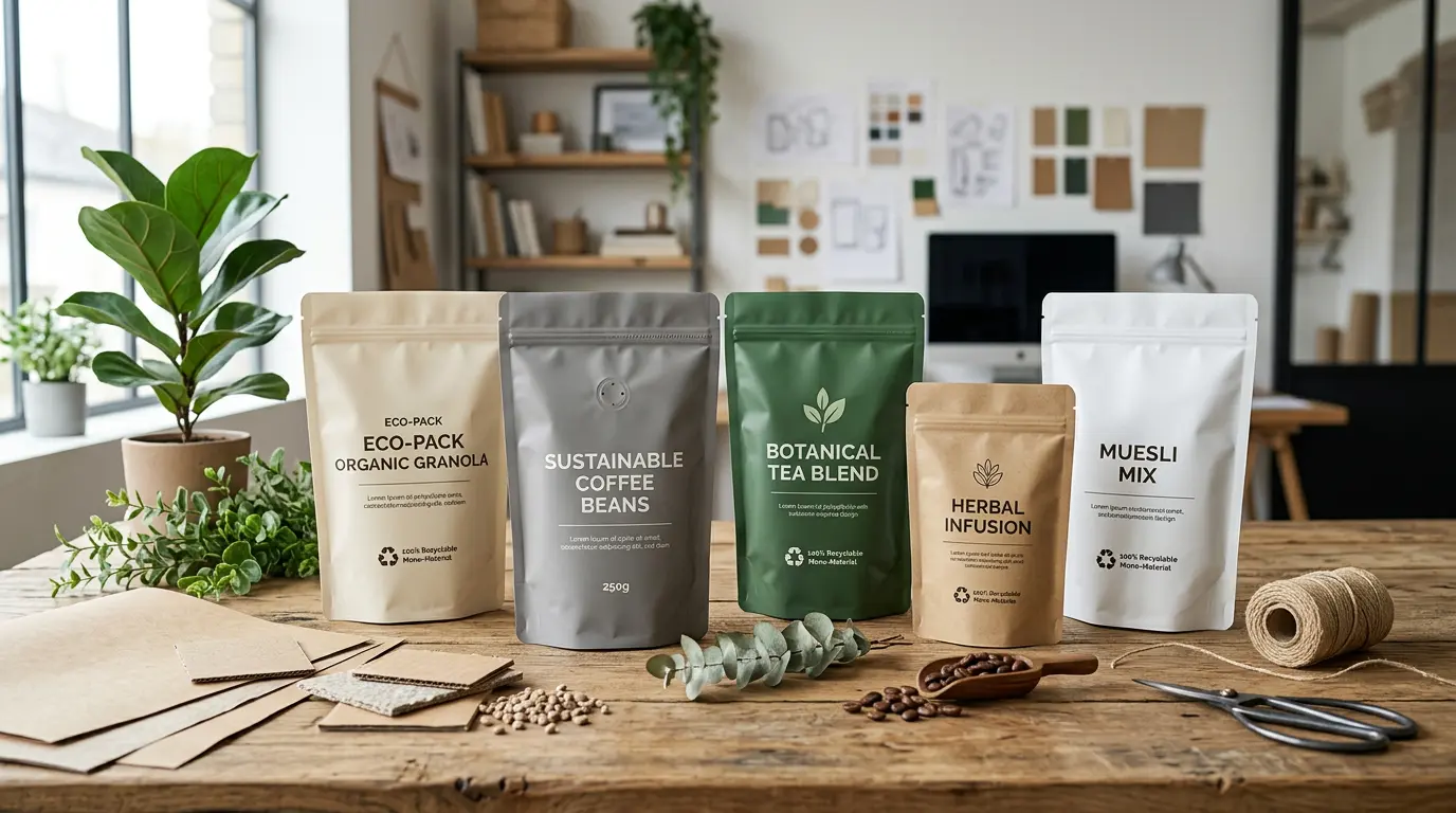 Recy​clable Stand Up Pouches