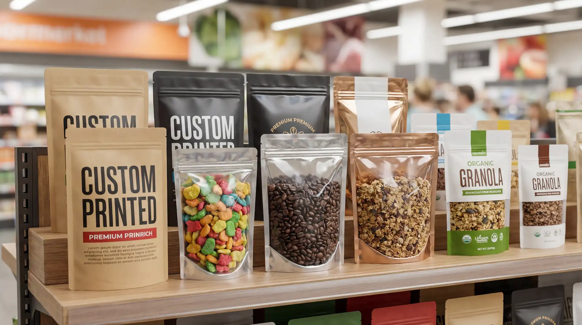 Top Benef‌i​t‍s of Custom Printed Stand Up Pou‍ches