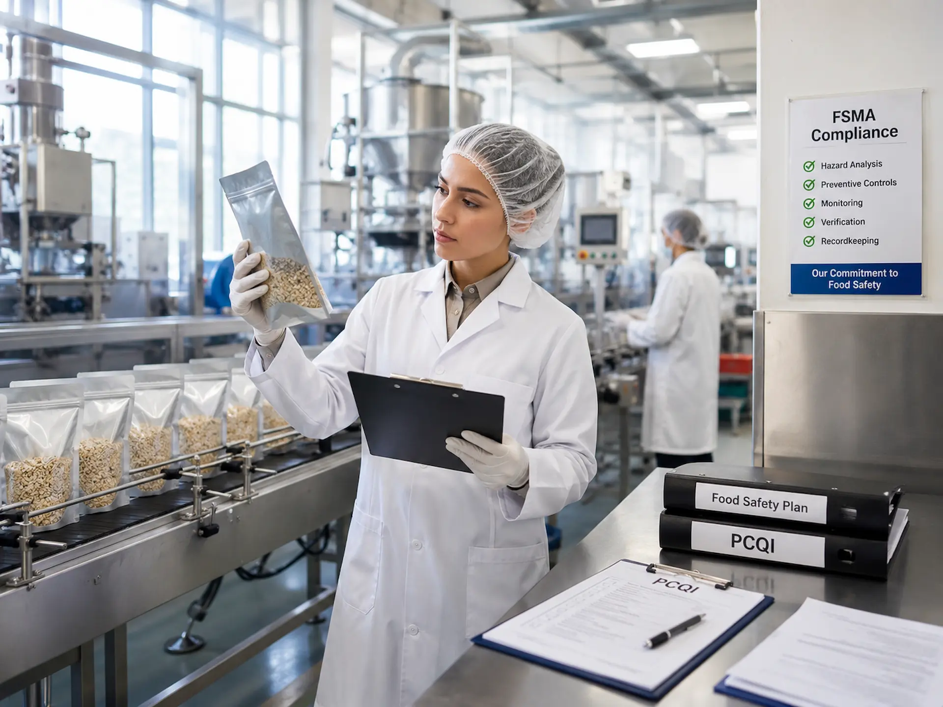 PCQI Certified Packaging and FSMA Compliance