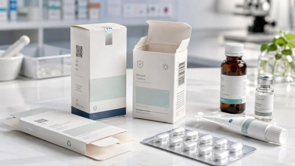Medical Folding Cartons in Safe Pharmaceutical Packaging