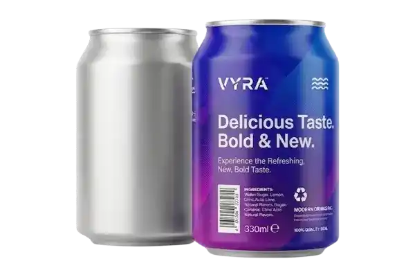 Shrink sleeve packaging for a beverages