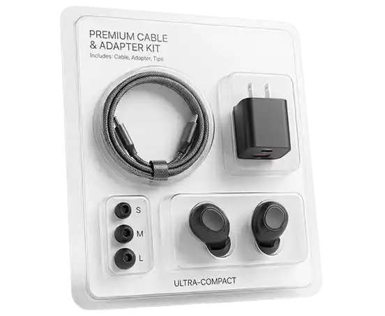 Blister card packaging for accessory kits