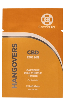 CBD supplement custom printed lay-flat pouch