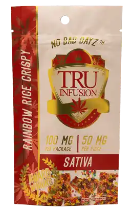 Child resistant pouch for infused snack packaging