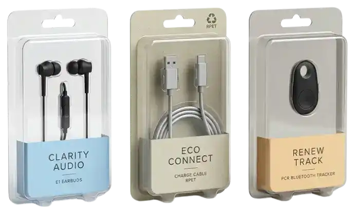 Custom clamshell packaging for small electronics