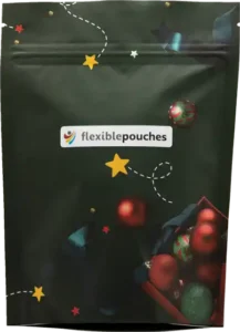 Custom printed flexible packaging pouch