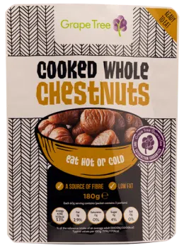 Custom printed retort pouch for cooked nut food