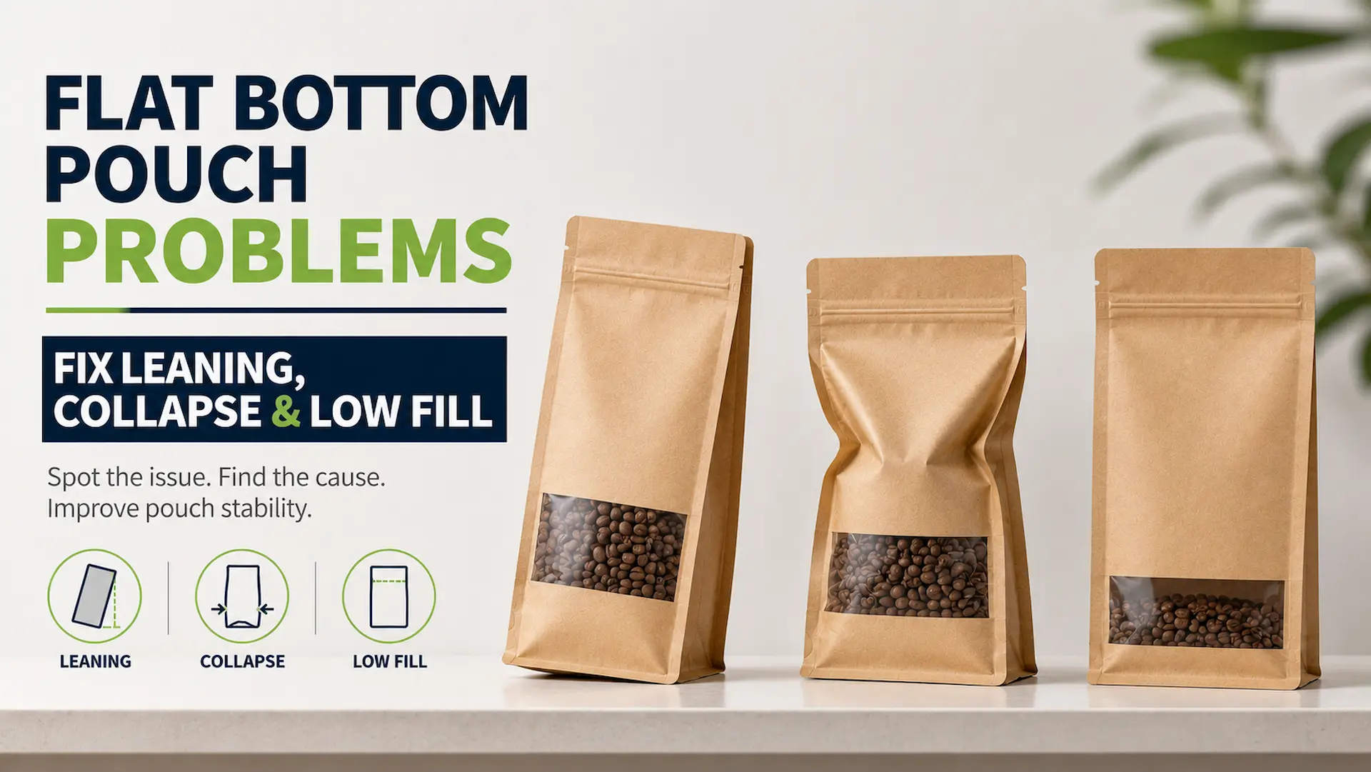 Flat Bottom Pouch Problems
