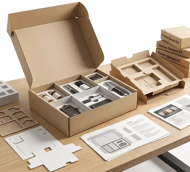Folding carton inserts and partition packaging