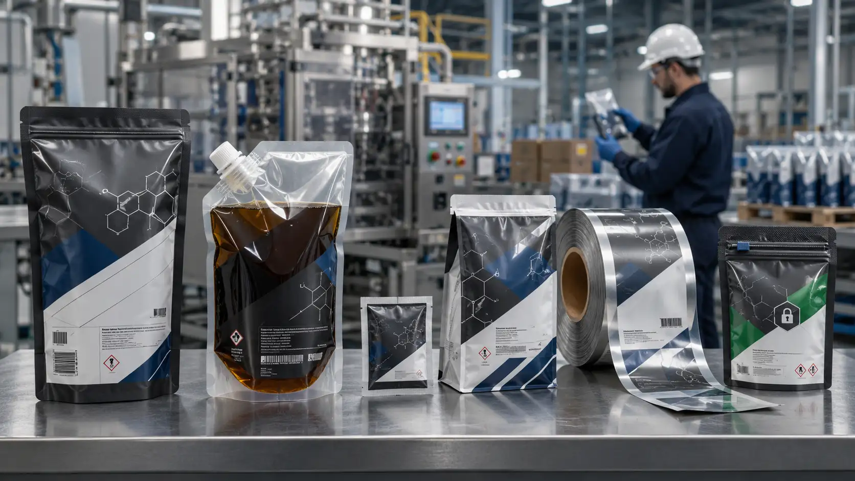 Pouch Packaging for Chemicals, Lubricants & Industrial Products Choosing the Right Pouch Style for Chemicals and Lubricants