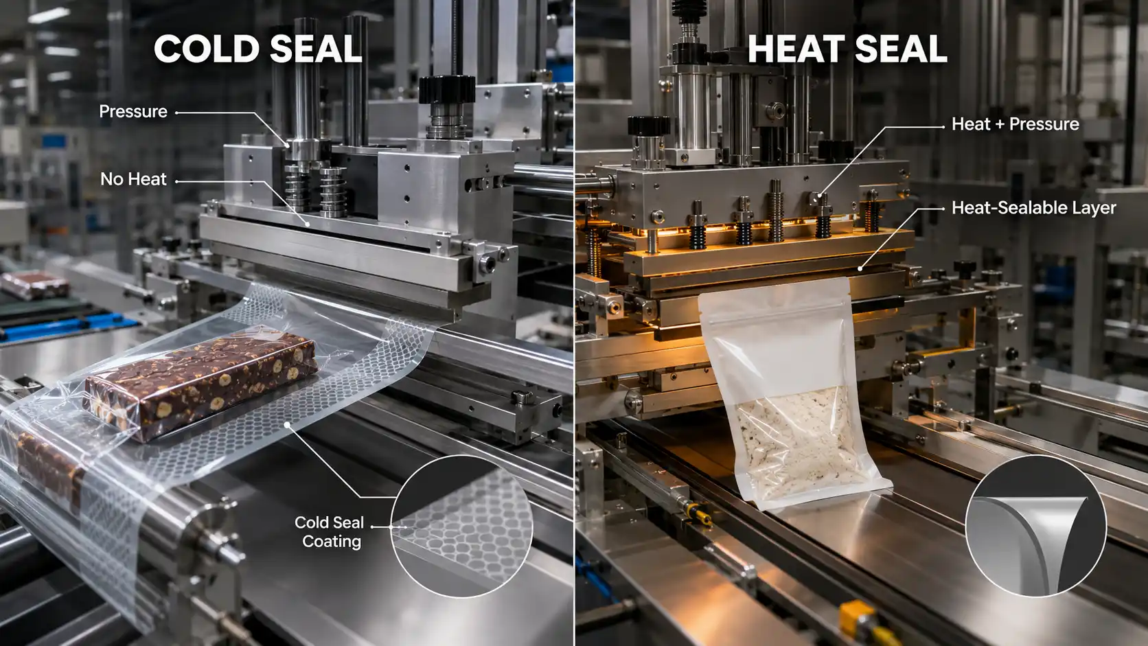 Cold Seal Adhesives and Coatings: How & When to Use Cold Seal vs Heat Seal