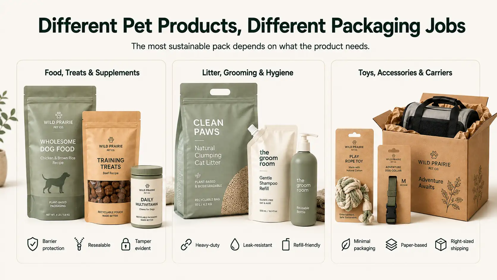 different-pet-products-different-packaging-jobs