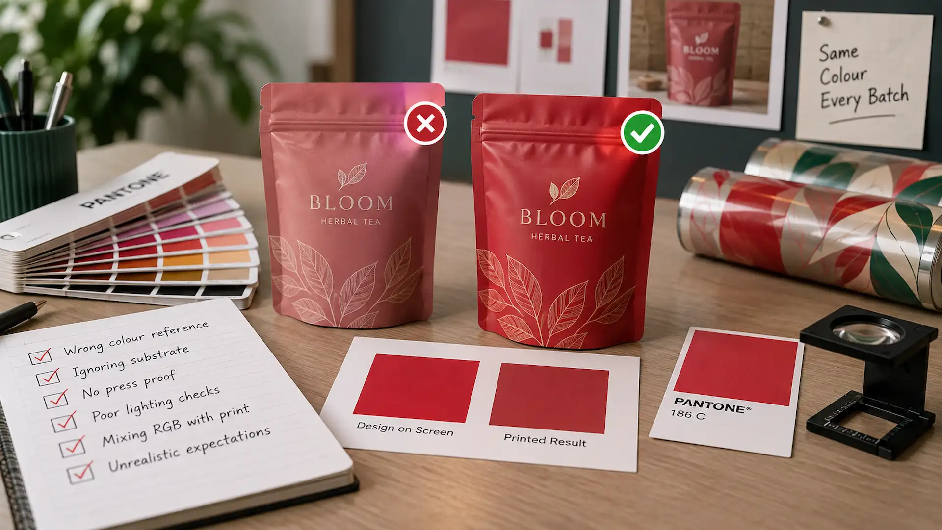 Common Pantone and Spot Colour Mistakes to Avoid