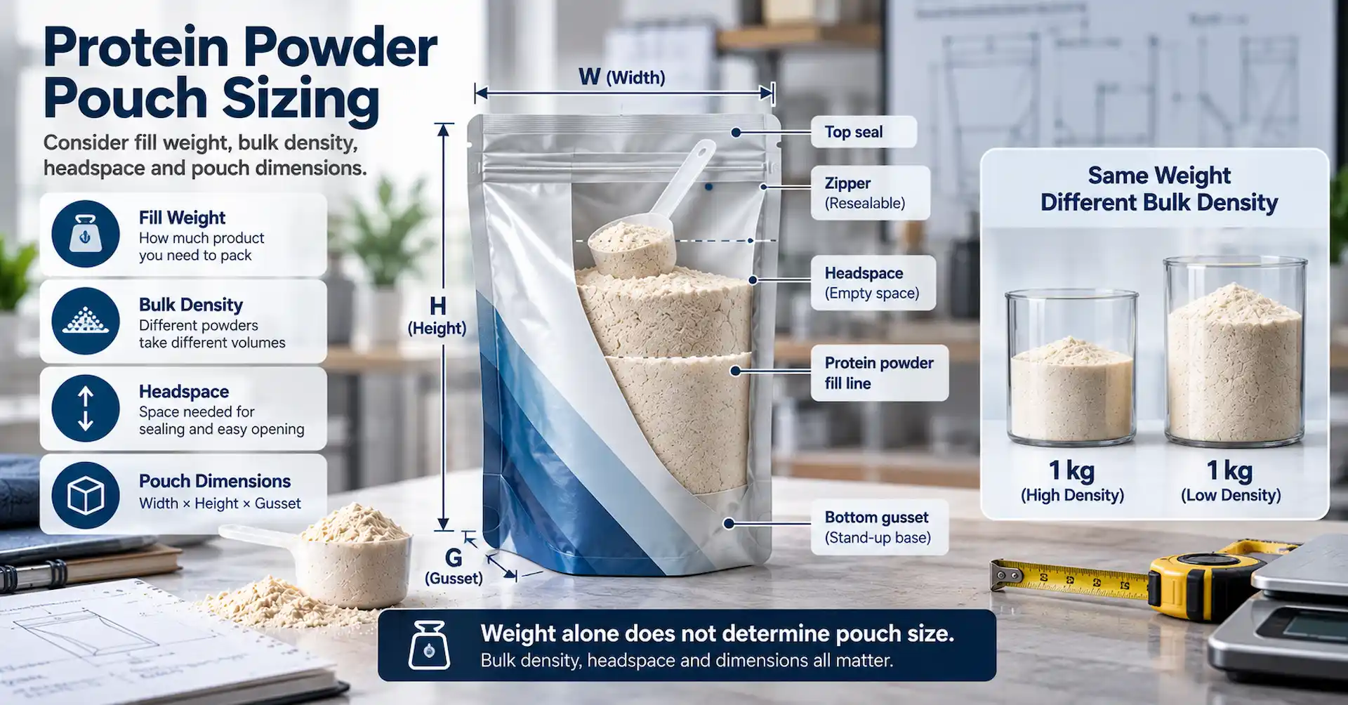 How to Choose the Right Protein Powder Pouch Size