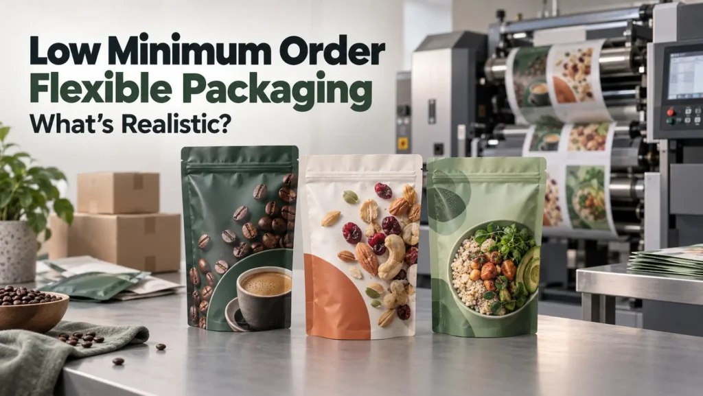 Low Minimum Order Flexible Packaging