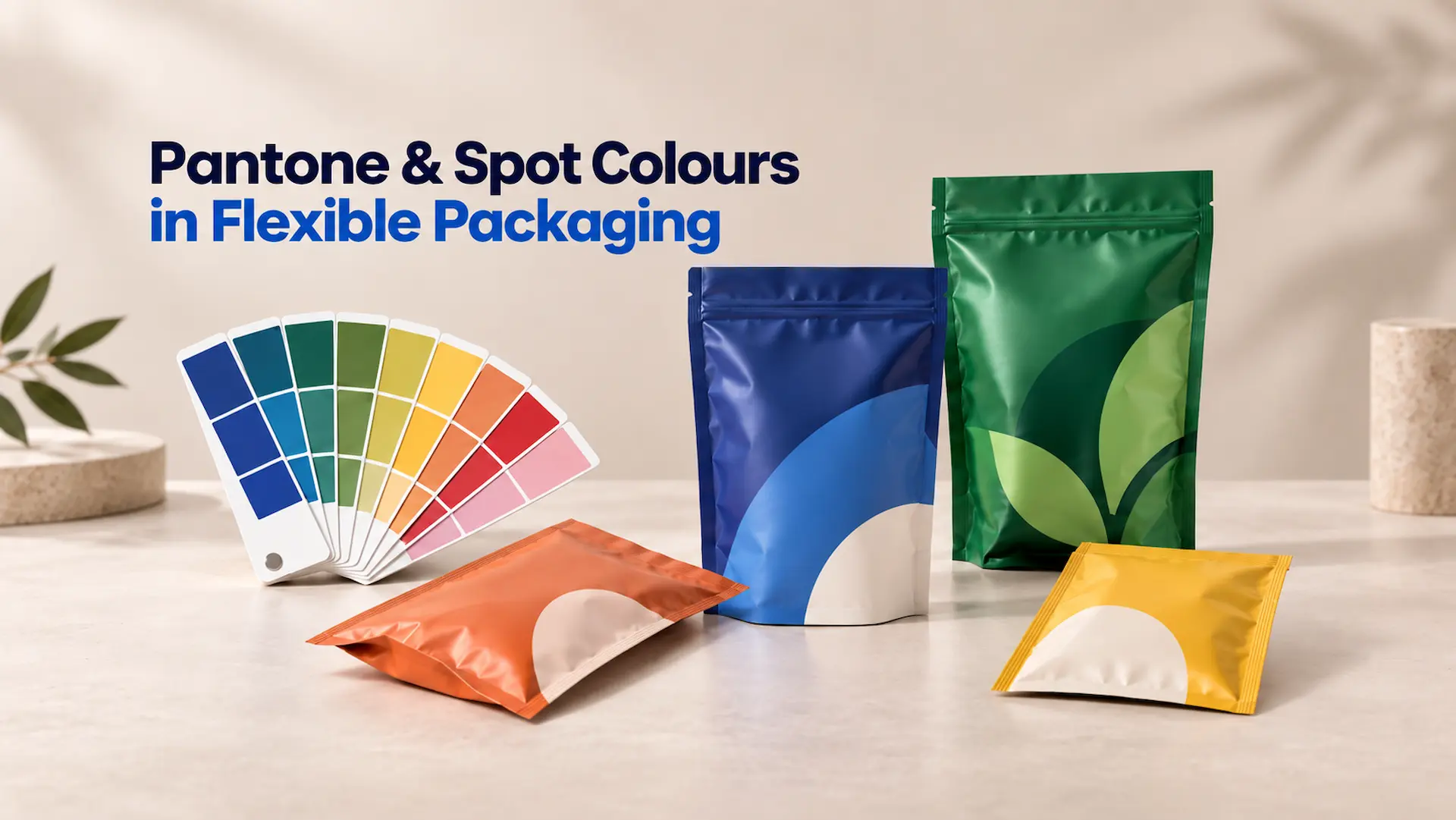 Pantone & Spot Colours in Flexible Packaging