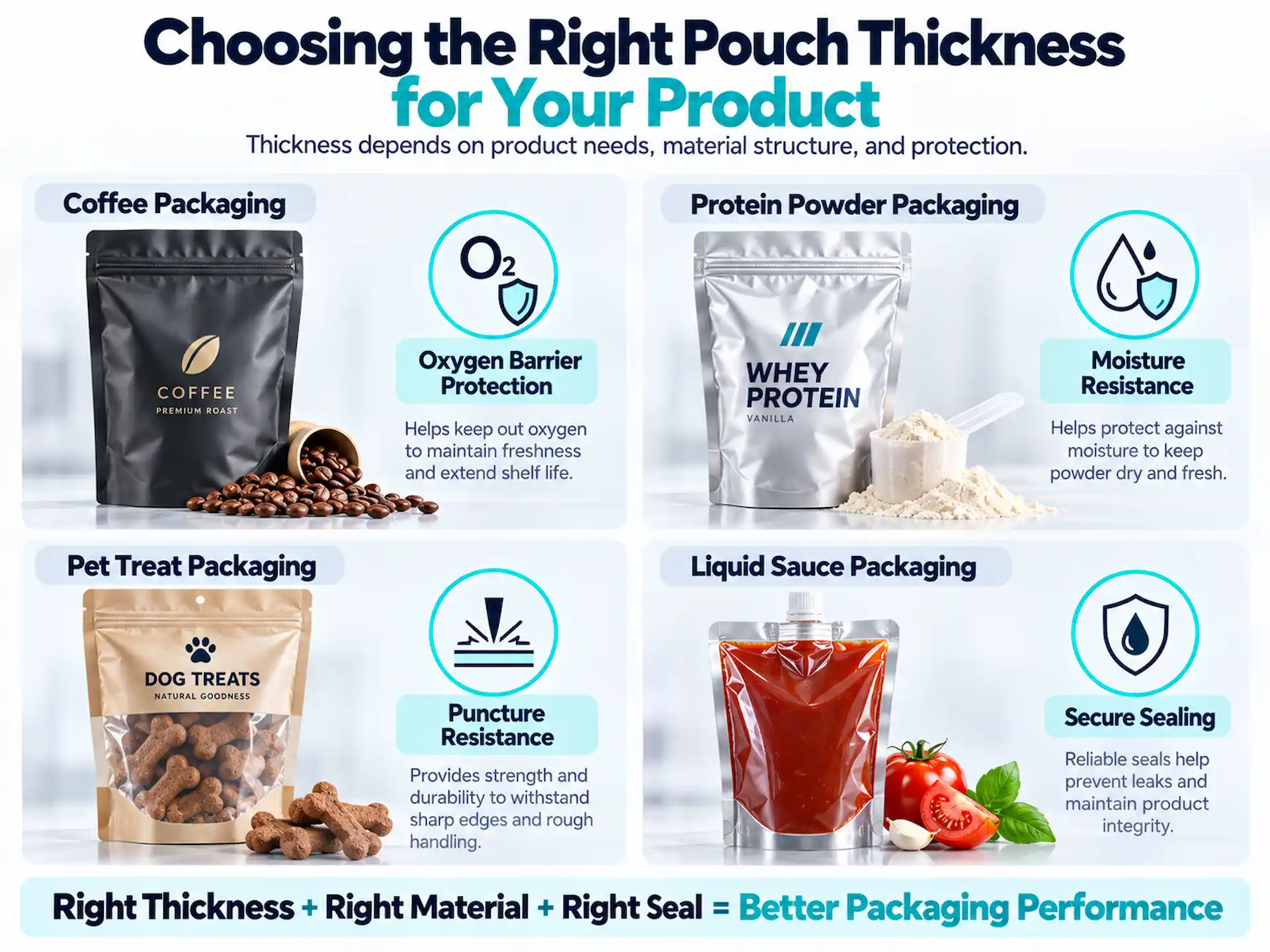Choosing the Right Pouch Thickness