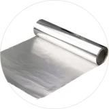 Aluminum foil flexible packaging barrier material roll